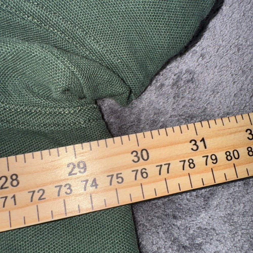 Mens Forest Green 100% Cotton Pique Short Sleeve Polo Shirt 3237-26 Size 3XL - Picture 10 of 12